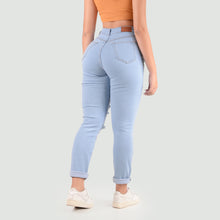 Cargar imagen en el visor de la galería, JEANS MOM FIT MUJER TIRO ALTO 1391
