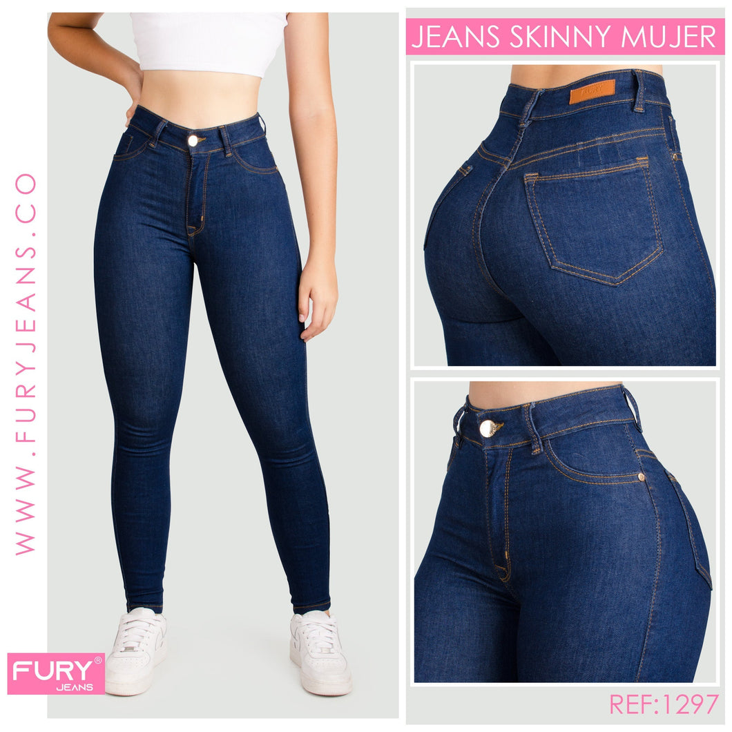 JEANS MUJER SKINNY 1297